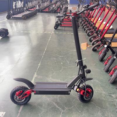 China New Design 1800w Disc Brake Dual Motor 3600W 11inch Unisex Off-road Two-wheeler Powerful Electric Scooter for sale