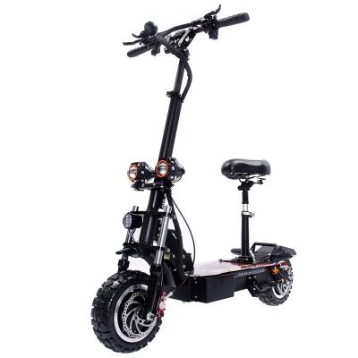 China Adult unisex scooter China manufacturer off road electric scooter e scooter 5600W electric scooter foldable mobility scooter e-scooter with seat for sale