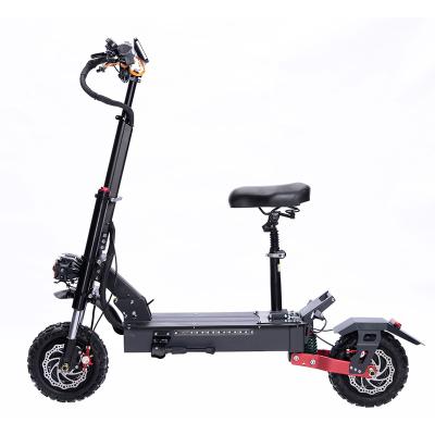 China EU Wholesale Unisex Electric Scooter 2022 Long Range 11inch Off Road Electric Scooters 5600W 60v 80km/h for sale