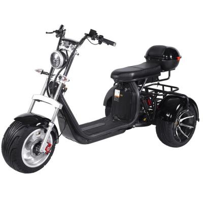 China 2022 EEC COC Warehouse Sale Adult Three Wheel Citycoco Golf Cart Bicycle 60V 20Ah 2000W Unisex Hot Tricycle 3 Wheel Electric Scooter for sale