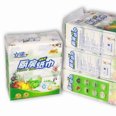 China 4 bags/extractable kitchen paper 2 layers of case for sale