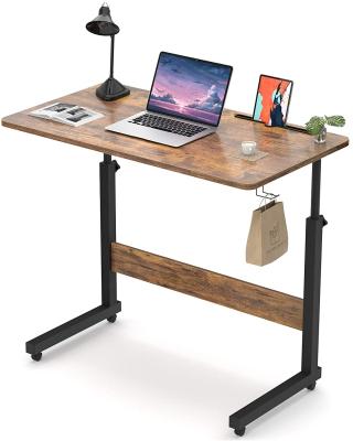 China (Size) adjustable portable laptop desk, simple computer desk, office computer desk with wheels for sale