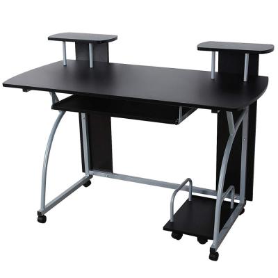 China Perfect Required PC Desk Steel-Wood Computer Desk Office Furniture Design for sale