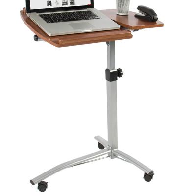 China LAPTOP DESK Adjustable Angle and Height Laptop Desk Rolling Cart Over Bed Hospital Table Stand for sale