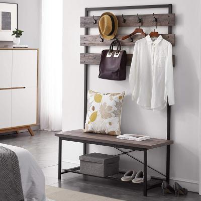 China (Others)Adjustable Shoes Rack Display Rack Shelf Coat Rack High Quality Wooden Fashionable Style Living Room Furniture for sale