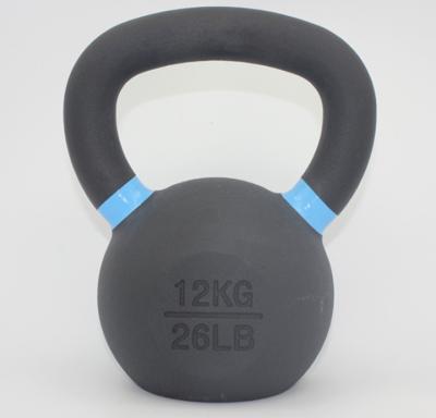 China Durable Hot Selling Black Cast Iron Kettlebell For Gym Fitness for sale