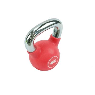 China Factory sale universal color cast iron rubber kettlebell weight set for sale