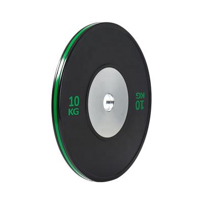 China Durable Weightlifting Competition Rubber Bumper Plate Multi Sizes for sale