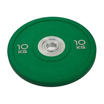 China Universal High Quality Power Training Equipment PU 45LB Weight Plate for sale