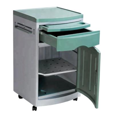 China Plastic Adjustable Shelf One Drawer Locker Hospital Cabinets for sale