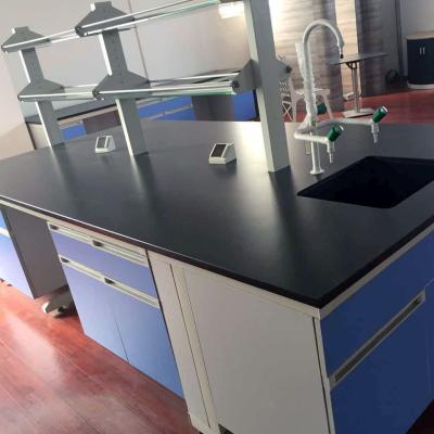 China Commercial Furniture 12.7mm 16mm 19mm Worktop Lab Furniture For University en venta