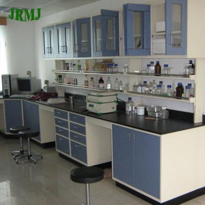 China 16mm 19mm epoxy resin wood and metal cabinet commercial laboratory furniture en venta