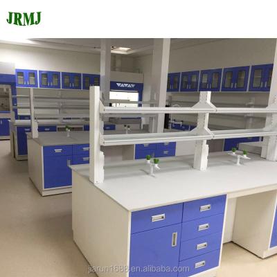 China Acid proof steel laboratory work bench, language lab table, language lab for school en venta