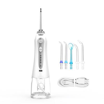 China Best Selling Outdoor Amazon Dental Care USB Rechargeable Cordless Water Flosser For Travel for sale