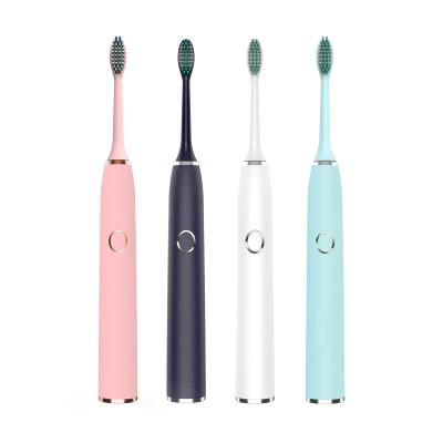 China Rechargeable Intelligent Whitening Slim Ultrasonic Electric Toothbrush Deep Cleaning Electric Toothbrush for sale