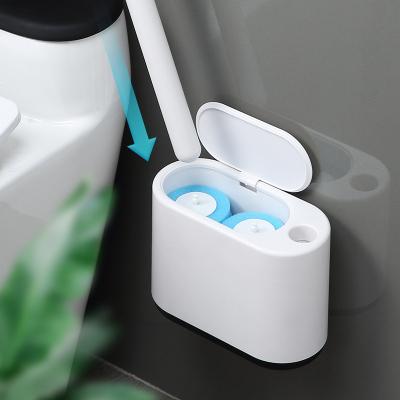 China Wholesale 2022 Cleaning Brush Holder New Disposable Toilet Brush Holders Wall Mounted Toilet Brush And Holder for sale