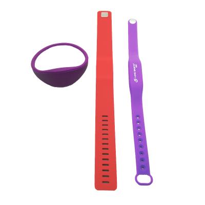 China Cheap Custom China NFC/Rfid Event Festival Silicone Wristbands ID Wristbands for sale