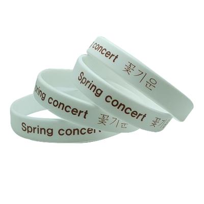 China China Hot Selling Silicone Custom Motivational Adjustable Wristband for sale