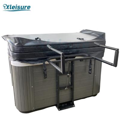 China PANEL Premium Replacement Custom Spa Cover Flexi Free & Vinyl Hot Tub Cover For Balboa Hot Tub - Charcoal for sale