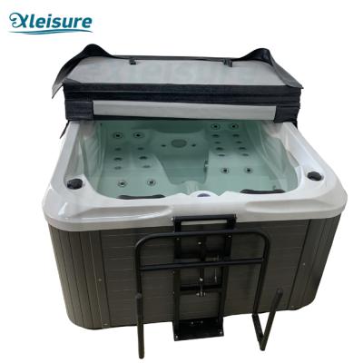 China Hot Selling Plastic Outdoor Furniture Spa Parts Spa Cover Pusher Hot Tub Cover Customized Shape Outdoor Hot Tub Swimming Pool Spa Cover for sale