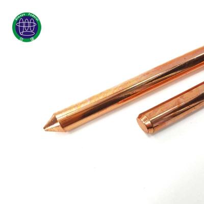 China 99.95% Copper 16mm 99.9% Pure Copper Melting Rods for sale