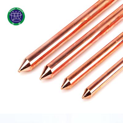 China 99.95% Pure Copper Rod Pure Copper Earth for sale