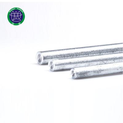 China Zinc Layer And Steel Core Q235 Steel Core Hot Dip Galvanized Rod Grounding for sale