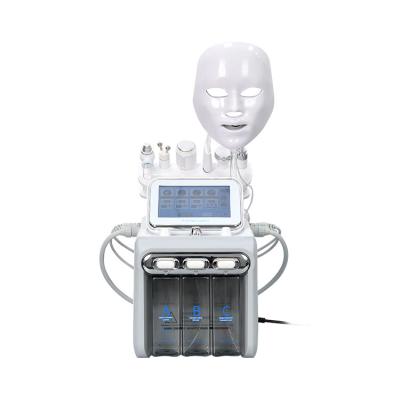 China Direct manufacturer of Exfoliators Facial Cleansing Portable 7 in 1 Dermabrasion rf bio Aqua Hydrogen Oxygen Bubbles Machine for sale