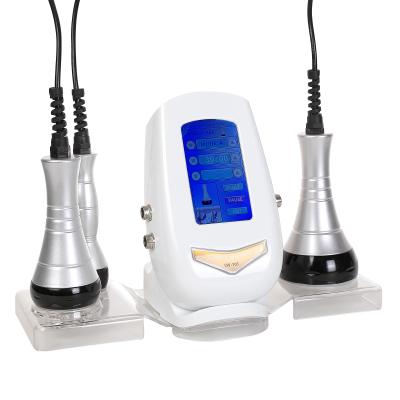 China Cellulite Reduction 40k Ultrasonic Cavitation Weight Loss Machine Body Shaping Fat Burning and Removal Massager 3in1 for sale