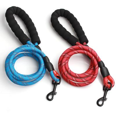 China Multi Padded Manufacturers Private Label Sublimation Strong For Large Dog Nylon Extra Long Gliding Thoughtful Dog Leash Working for sale