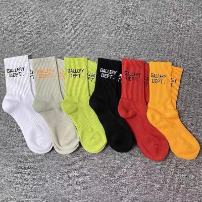 China Wholesale Department Logo Men's Gallery Brand Cotton Socks Fashion GALLERY QUICK DRY DEPARTMENT designer socks for sale