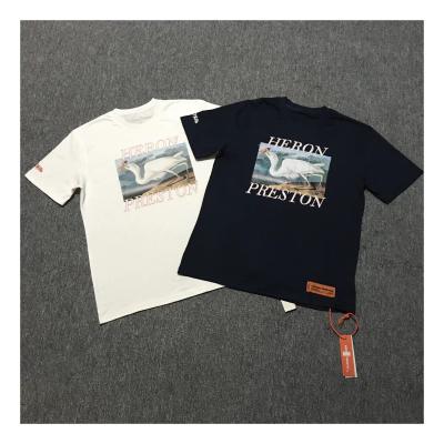 China Oversized HERON PRESTON T-Shirt Justin Bieber Heron Graphic The Same Style Anti-Wrinkle HERON PRESTON Tee Shirt for sale