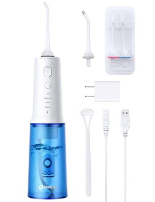 China 2021 New RV Product Water Flosser With Big Water Tank 320ml Oral Irrigator for sale