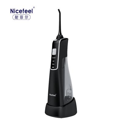 China Dental Cleaning / Promoting Blood Circulation Nicefeel Plant FC259 2021 Travel Water Flosser For Teeth for sale