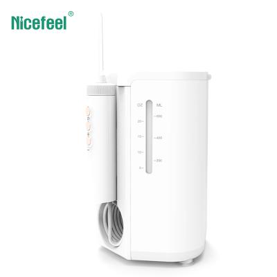 China 2020 Nicefeel ROHS ISO Factory Bestselling Oral Irrigator Household Teeth and Massage Cleaning Gum One Hand Operated Water Flosser FC2520 for sale