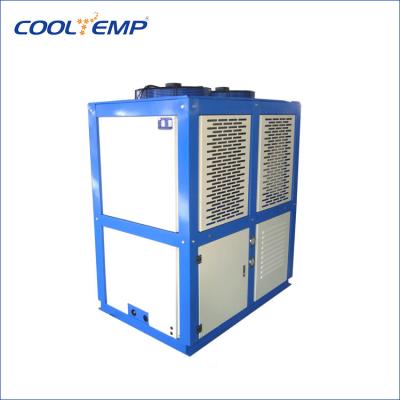 China Long Service Life Air Cooled Monoblock Refrigeration Unit With V Type Condenser Coils for sale