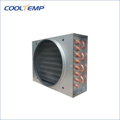 China Refrigeration Parts Fan Air Compressor Condenser With Tecumseh Compressor for sale