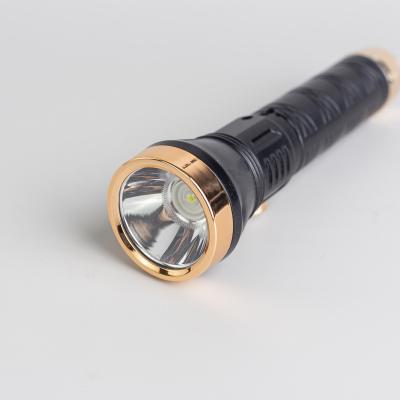 China Environmental protection energy-saving high lumens outdoor portable fires tactical flashlight waterproof rechargeable led flashlight for sale