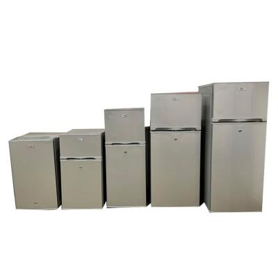 China Custom Wholesale 105w 215l Environmental Protection Fridge DC Freezer Energy Saving Solar Fridge With Solar Panel Power for sale