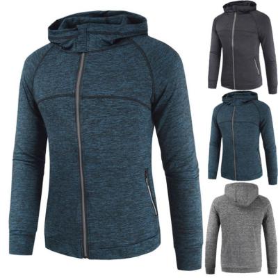 China Anti-wrinkle Winter Manufacturer Designs Custom Zipper Hoodie Collar Zipper Hoodies for sale