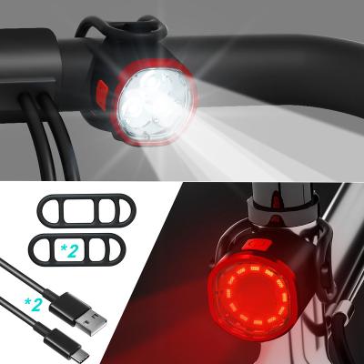 China Abs+pc+silicone UMIONE Customized Waterproof Usb Rechargeable Bike Safety Lamp Led Cycle Light Bicycle Head Light  for Commuting for sale