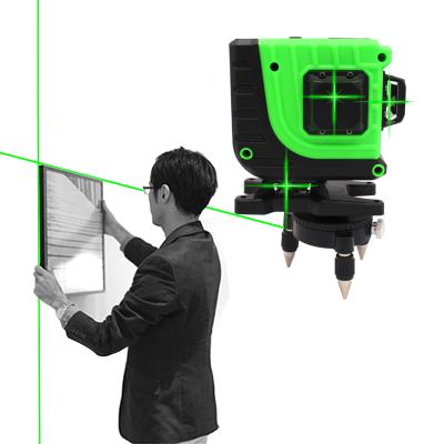 China High Precision Laser Level Laser Level Amazon Hot Selling Green 12 Line 120x140x70mm for sale