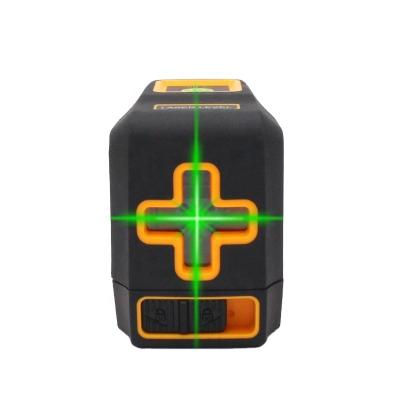 China Mini 2 Lines Green Laser Level 60X80X80mm for sale