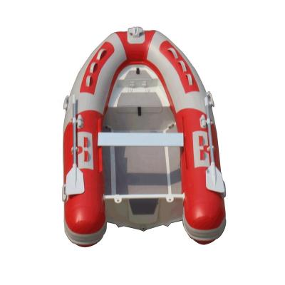 China Special Design Available On Your Request 4 Person 9 Foot Aluminum RIB 280 PVC Inflatable Boat For Fishing for sale