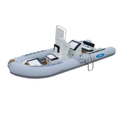 China Special design available on your request Hedia 5m Orca Hypalon Lux Aluminum 500 Rib Rigid Inflatable Boat for sale