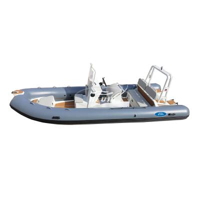 China Special design available on your this request 6m Inflatable Aluminum Rigid Inflatable Speedboat Alu Rib Boat 20ft Inflatable Boat for sale