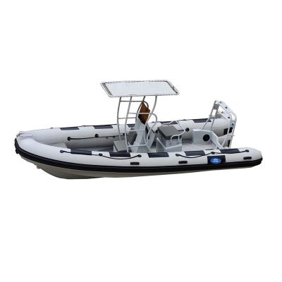 China Special design available on your request CE 19ft Deluxe Aluminum Deep V Hull 5.8m Aluminum Deep V Sport Boat 580 Inflatable Boats inflatables semirrigido for sale