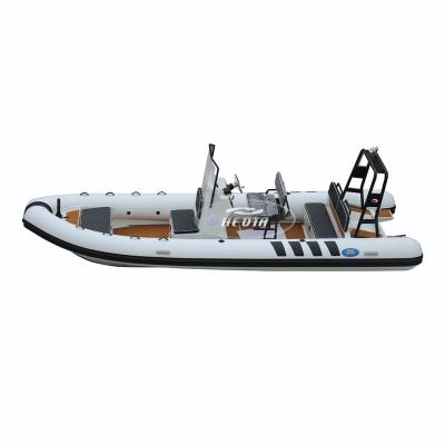 China Special design available on your request 20ft 6m boat aluminum schlauchboot MIT festrumpf aluminum rubber dinghies for sale