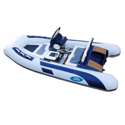 China Special design available upon your request Hedia 11ft Orca hypalon semi rigid hull aluminum 330 rib inflatable boat for sale for sale