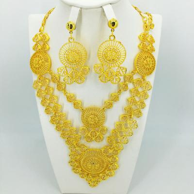 China Hot Selling Hyperbole JM 2022 New Arrive Indian Artificial Jewelry Jewelry Set for sale